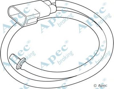 APEC BRAKING wir5172 -  Указатель износа, накладка тормозной колодки